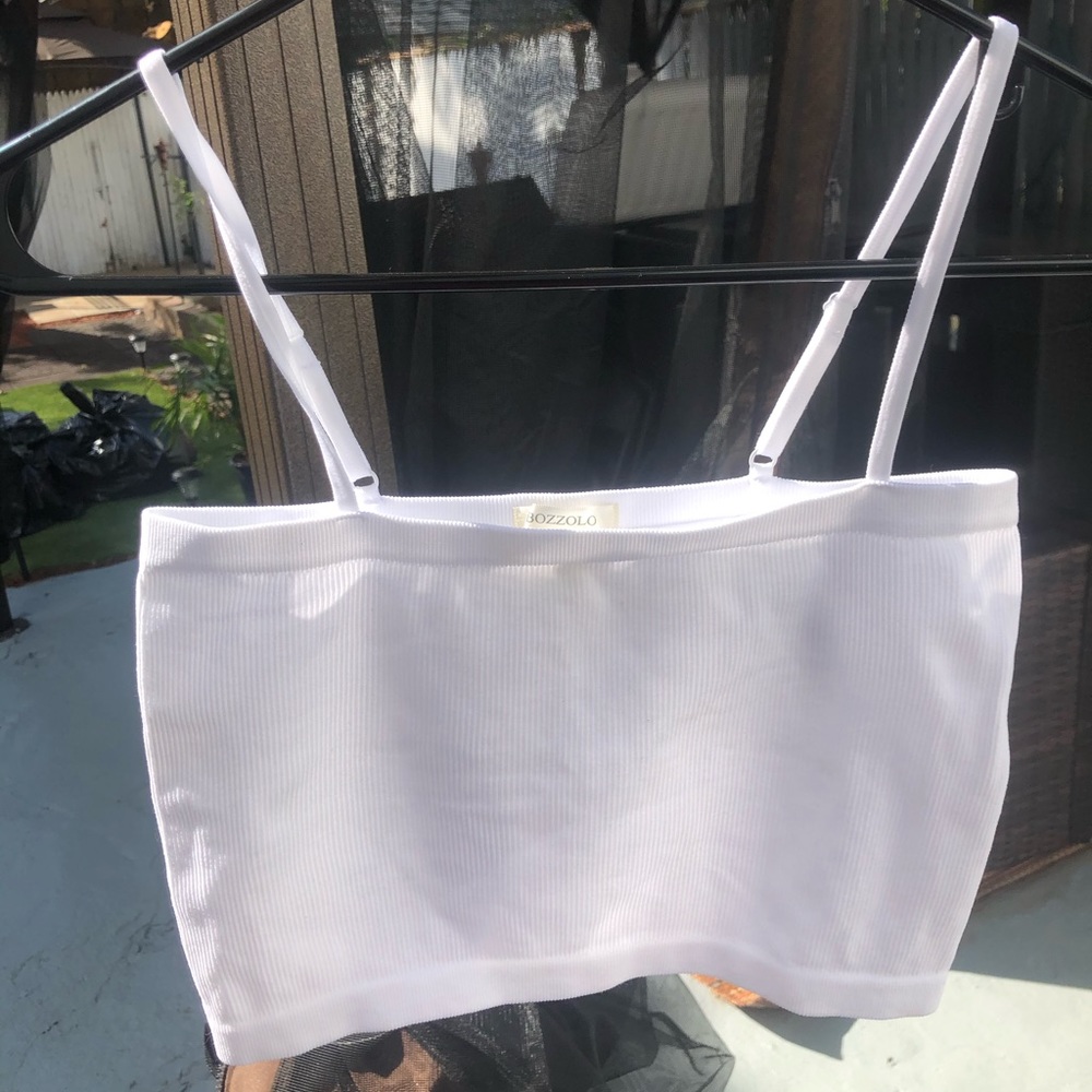 White Crop Top